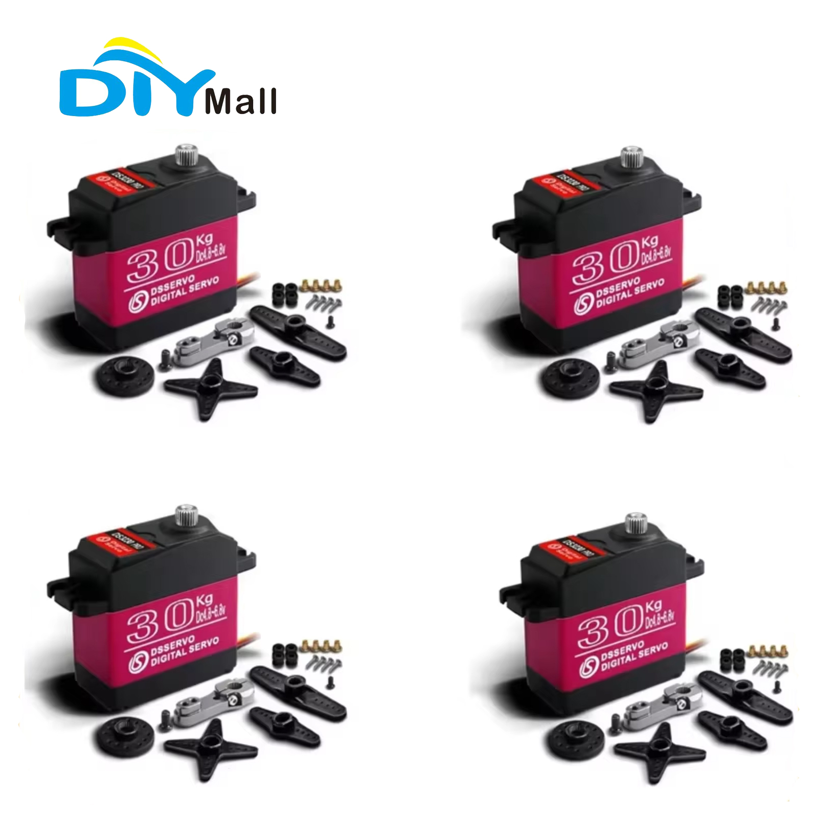 Drone Arm - 4Pcs DS3230PRO 30KG Digital Servo IP66