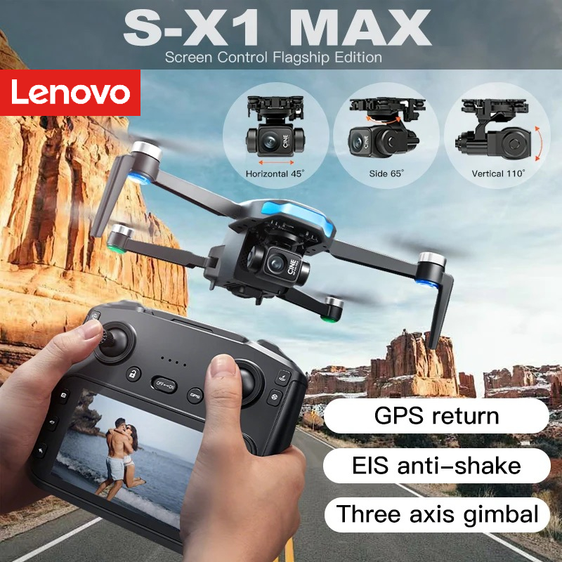 Drone Gps Mount - Lenovo GPS S-X1 Drone Three-axis gimbal