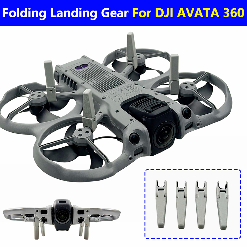 Drone Landing Gear - Foldable Landing Gear For DJI AVATA