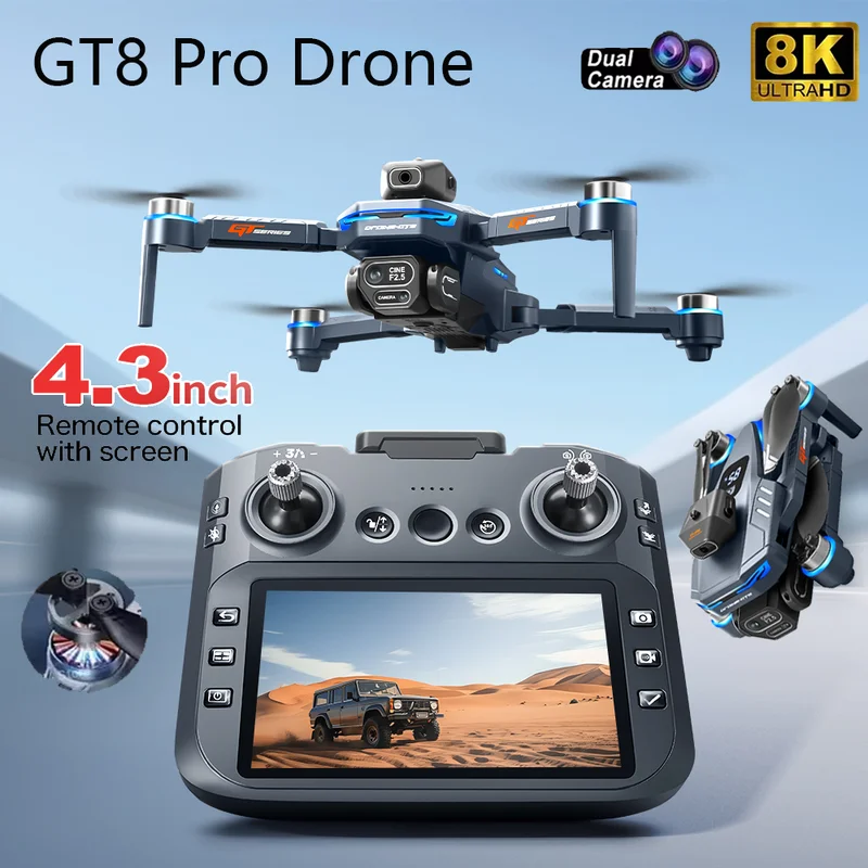 Drone Gps Mount - 2026 New GT8 Drone GPS 8K
