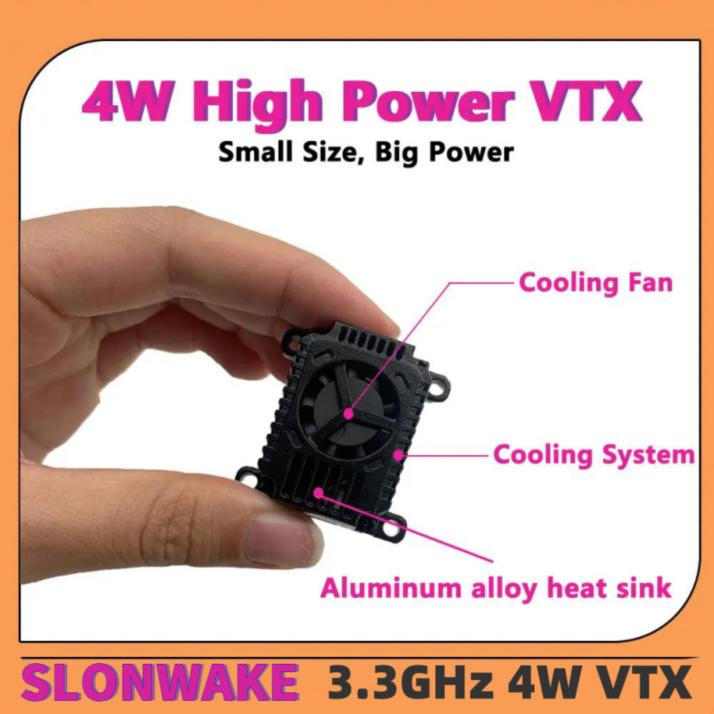 SLONWAKE FPV 3.3G 16CH 4000mW  - Drone Frame review and price