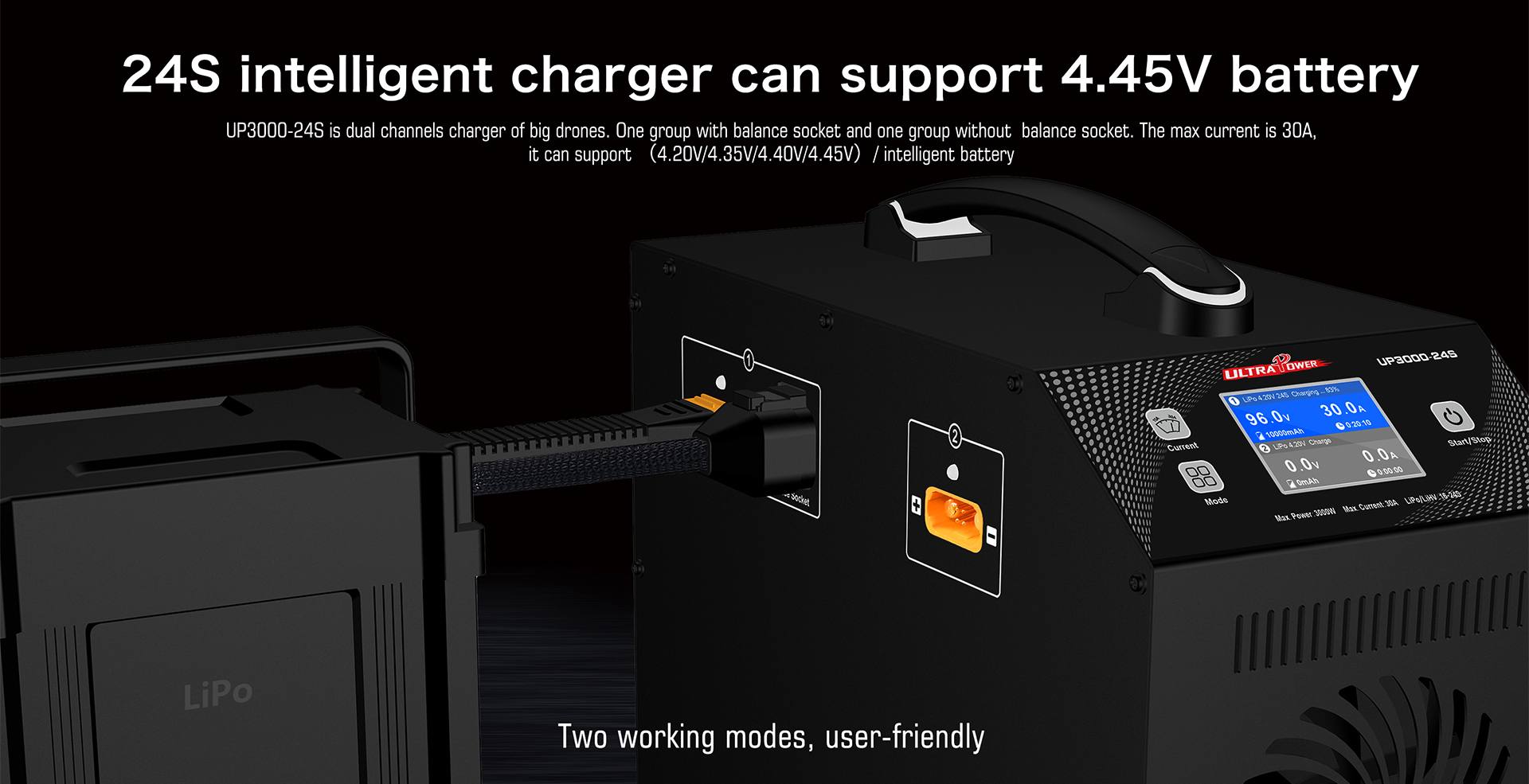 ULTRAPOWER UP3000-24S 3000W 30 - Drone Charger review and price