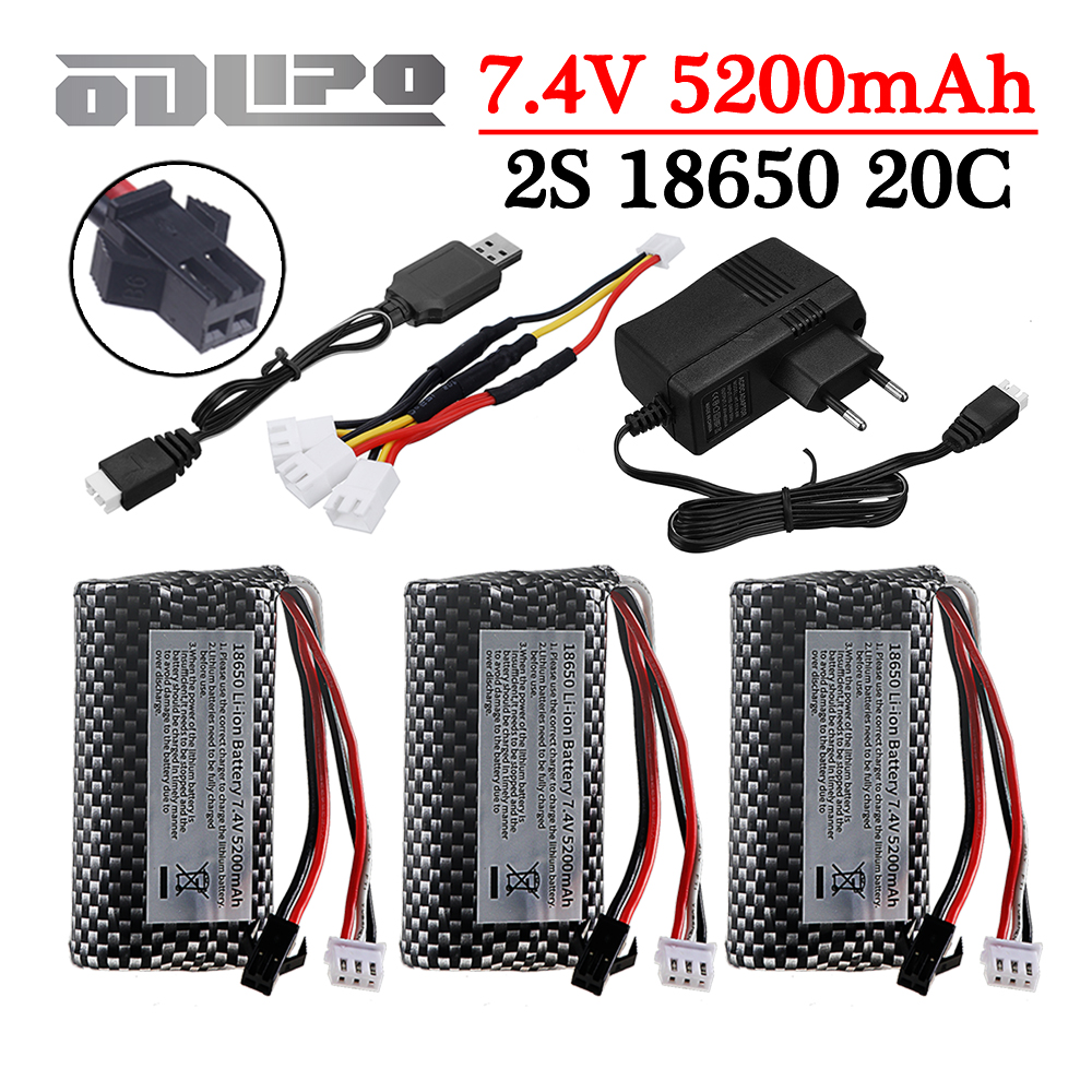 18650 7.4V 5200mAh Li-ion batt - Drone Charger review and price