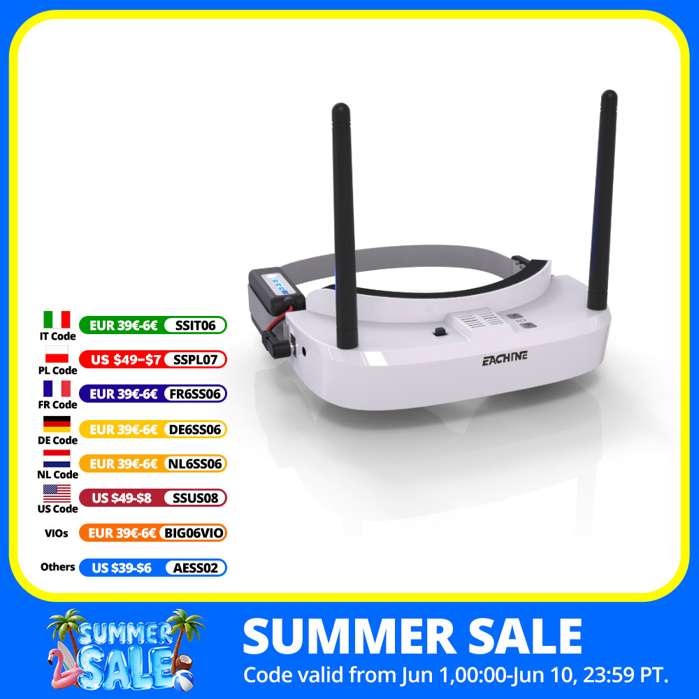 Eachine EV100 720*540 5.8G 72C - Drone Antenna review and price