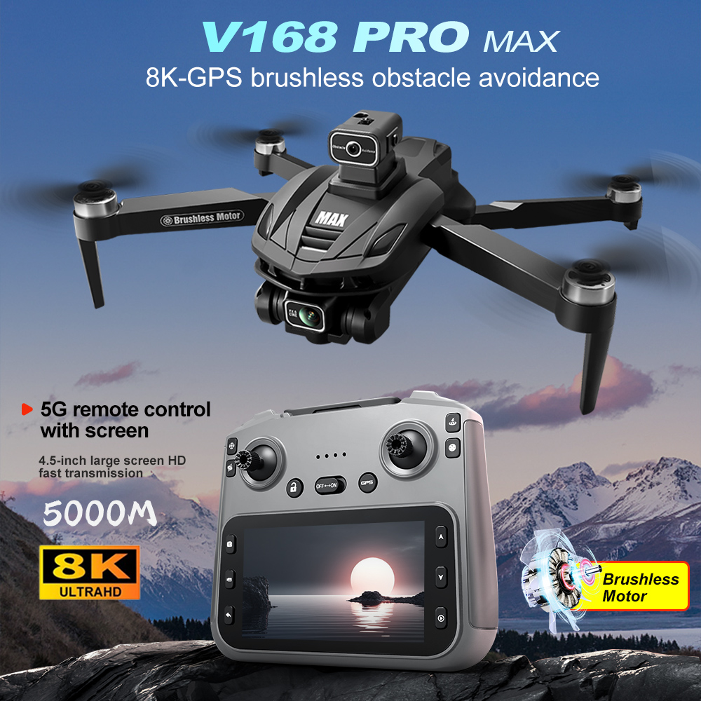 V168 PRO Max GPS Drone 8K Prof - Drone Charger review and price