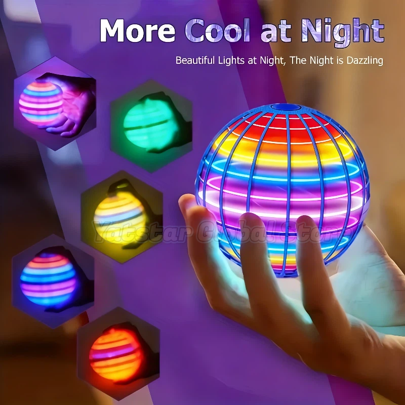 LED Light Up Flying Orb Boomer - Drone Battery review and price