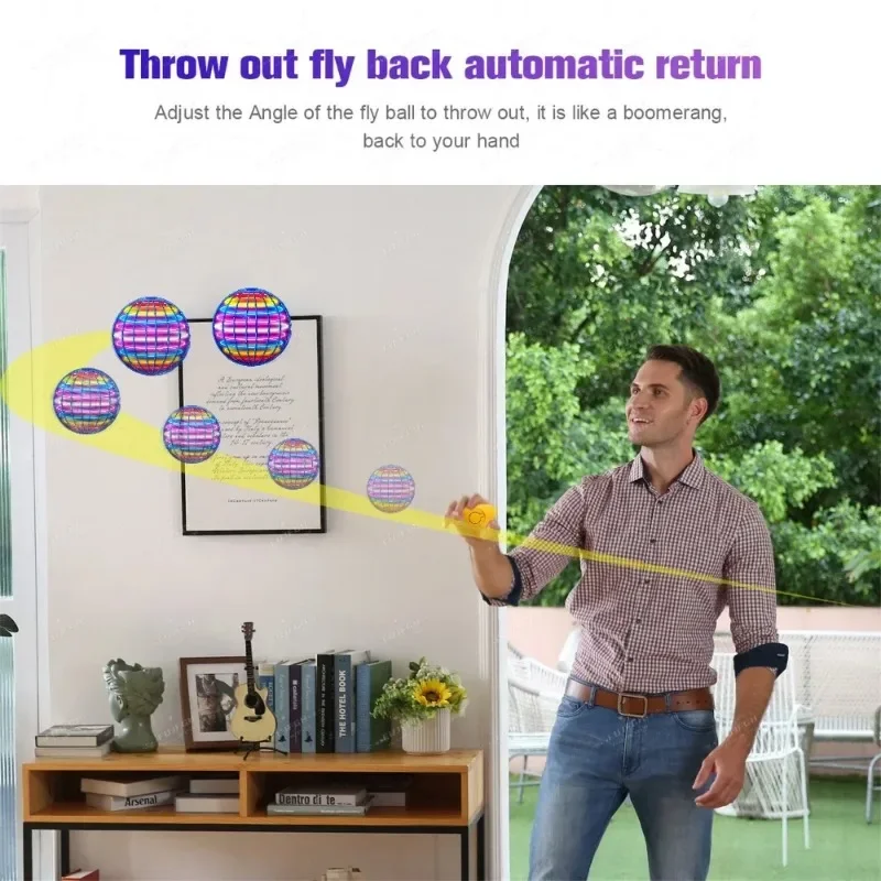 LED Light Up Flying Orb Boomer - Drone Battery review and price
