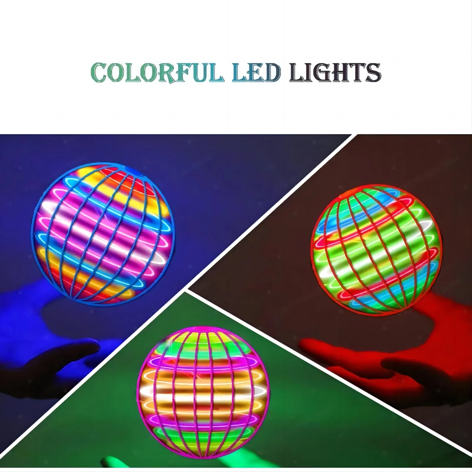LED Light Up Flying Orb Boomer - Drone Battery review and price