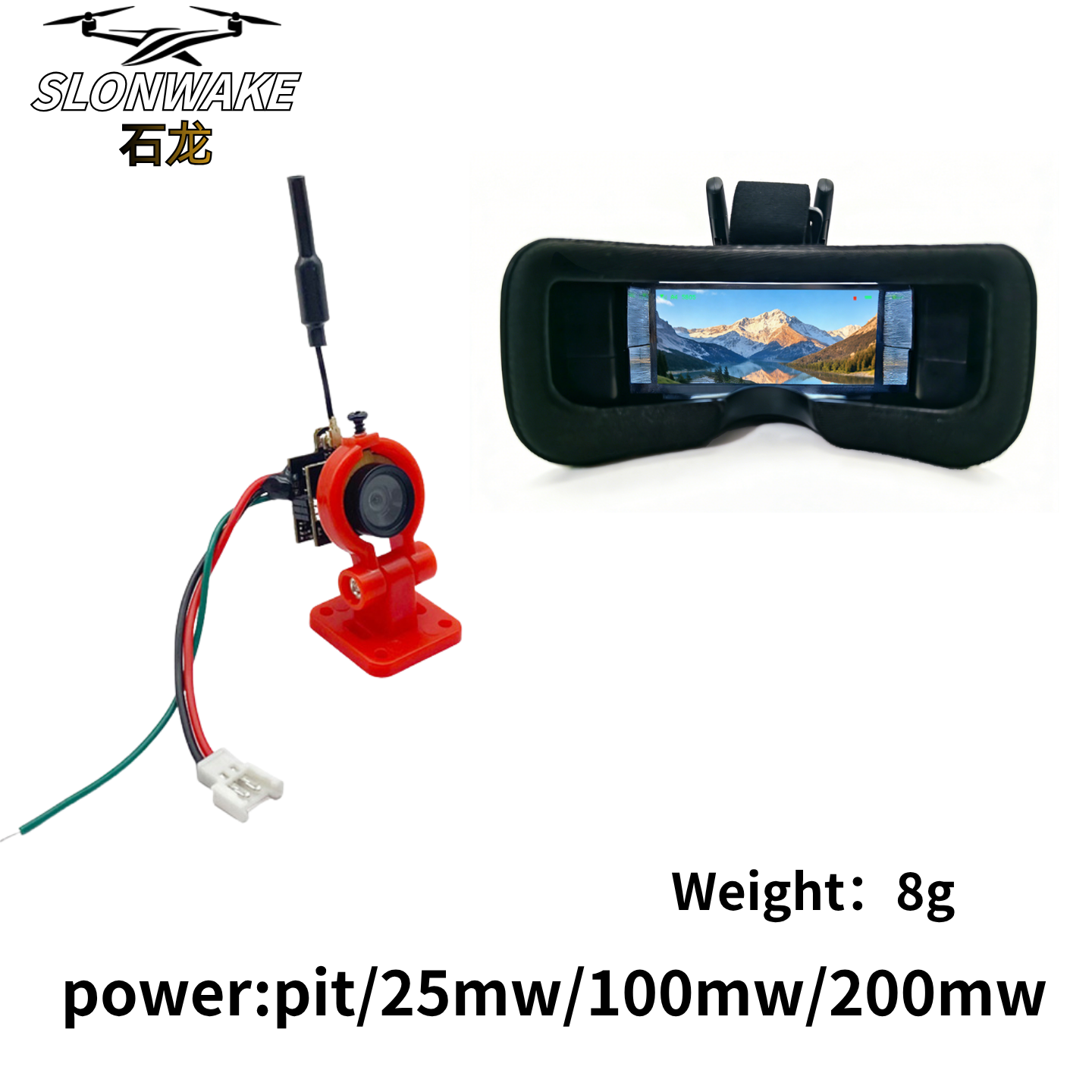 Slonwake 5.8G 48CH 200mW FPV D - Drone Frame review and price