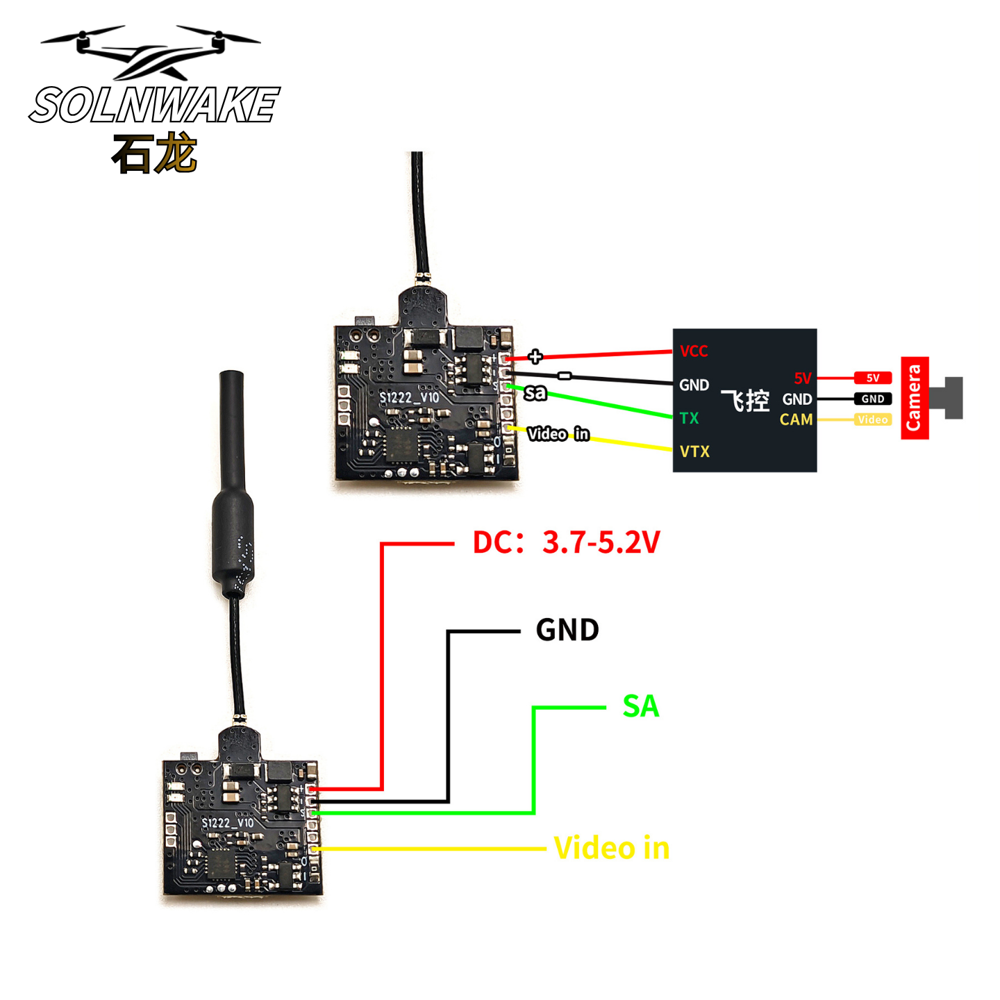 SLONWAKE Nano 5.8G 48CH 200mW  - Drone Frame review and price