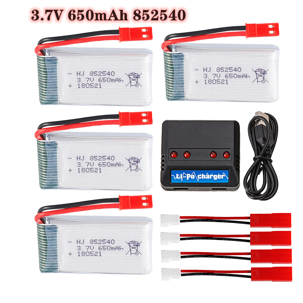 3.7v 650mAh 852540 Lipo Batter - Drone Charger review and price