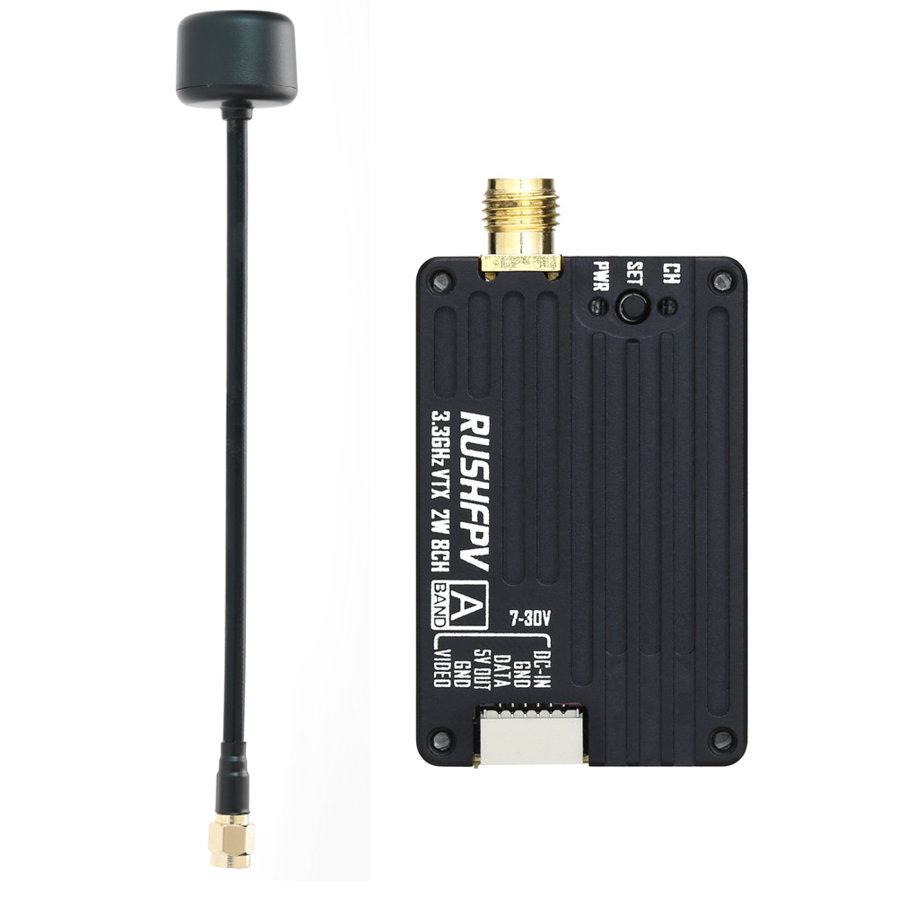 RUSHFPV 3.3G 2W VTX Transmitte - Drone Battery review and price