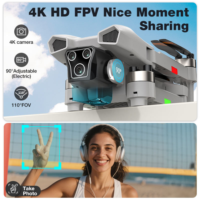 2026 Hot L017 Pro Drone Brushl - Drone Gps Mount review and price