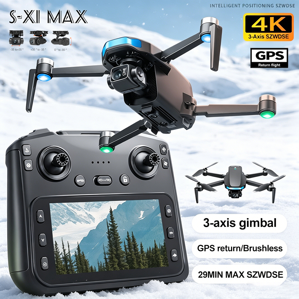 New S-X1 MAX Drone GPS 8K Prof - Drone Gps Mount review and price