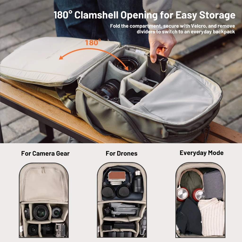 16L 22L Camera Backpack For So - Drone Camera review and price